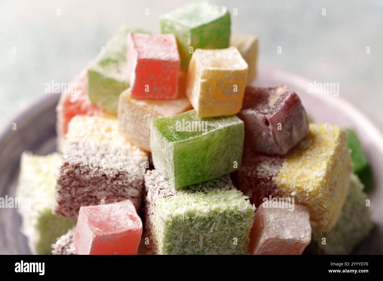 Traditional turkish candies hi-res stock photography and images - Alamy