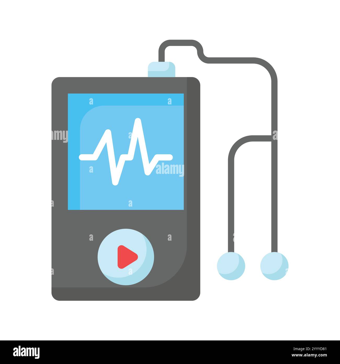 Mp3 player vector vectors hi-res stock photography and images - Alamy