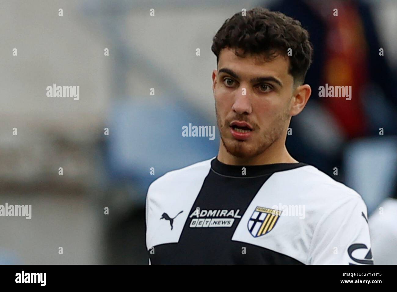 Rome Lazio Italy 22nd Dec 2024 Parma s Botond Balogh During Serie rome-lazio-italy-22nd-dec-2024-parma-s-botond-balogh-during-serie