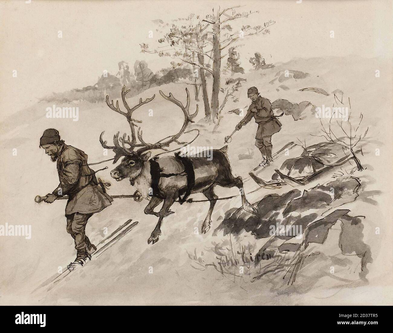 Древние народы Сибири охотники на оленей