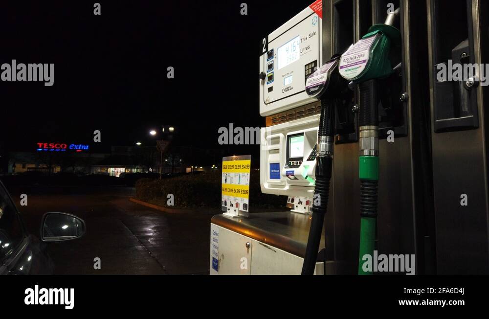 Self service fuel pump Stock Videos & Footage HD and 4K Video Clips