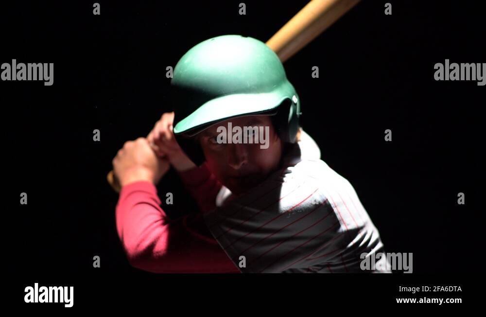 Baseball player swinging a bat Stock Videos & Footage HD and 4K Video