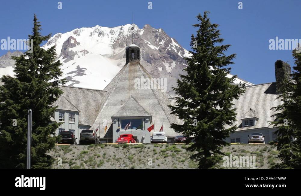 Timberline lodge mount hood Stock Videos & Footage - HD and 4K Video ...