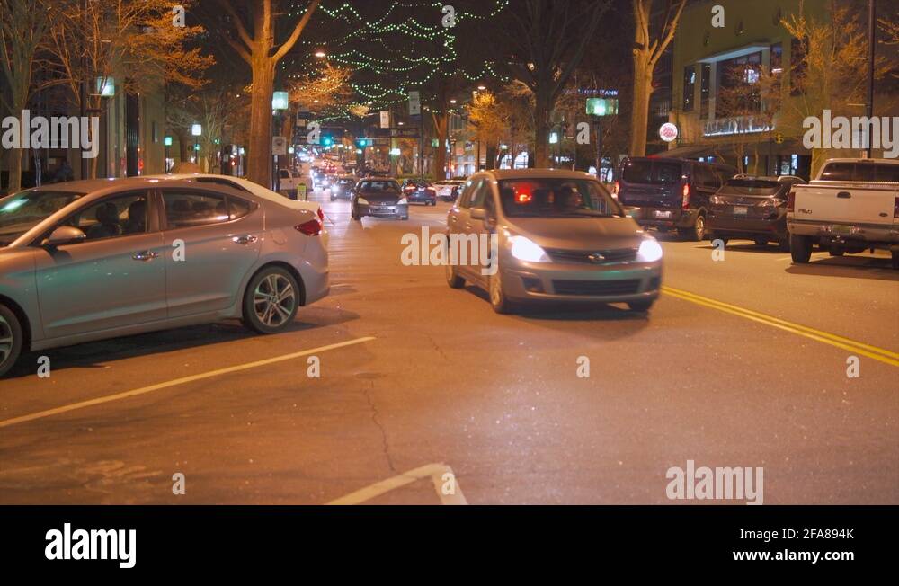 Christmas in downtown greenville south carolina Stock Videos & Footage