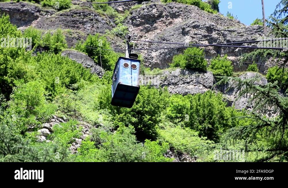 Cable cars of chiatura Stock Videos & Footage HD and 4K Video Clips