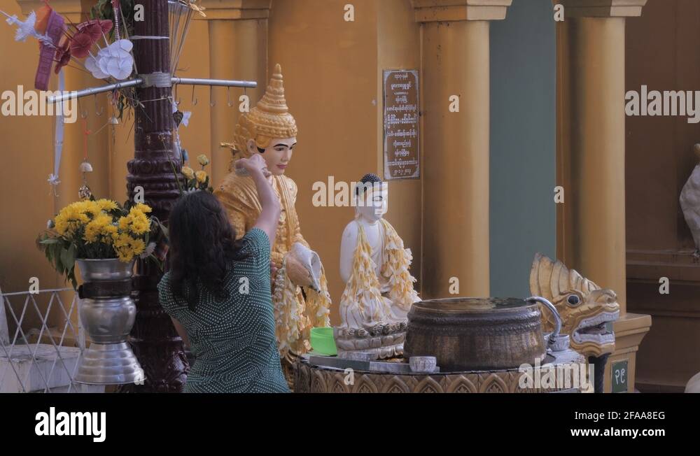 Woman pouring water statue Stock Videos & Footage - HD and 4K Video