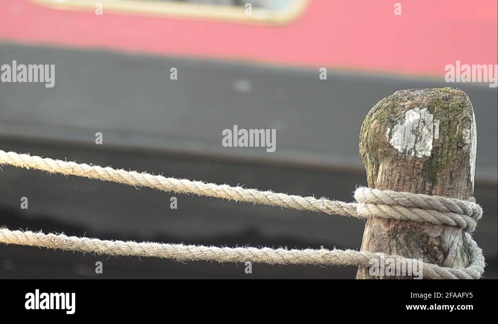 Canal boat mooring rope Stock Videos & Footage - HD and 4K Video Clips ...