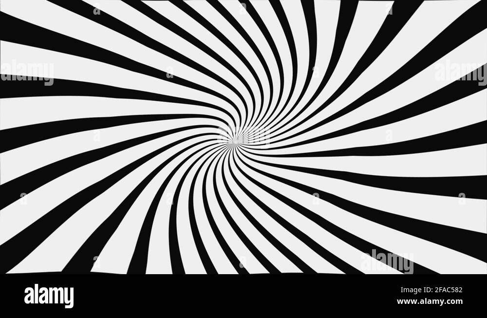 Black and white hypnotic spiral Stock Videos & Footage - HD and 4K ...