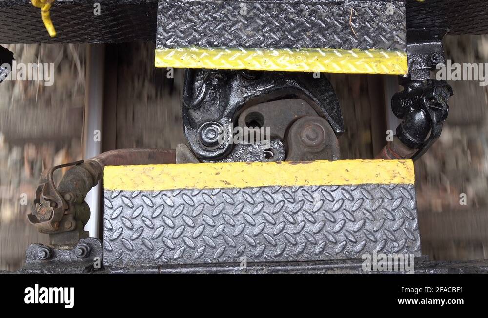Train coupling mechanism Stock Videos & Footage HD and 4K Video Clips