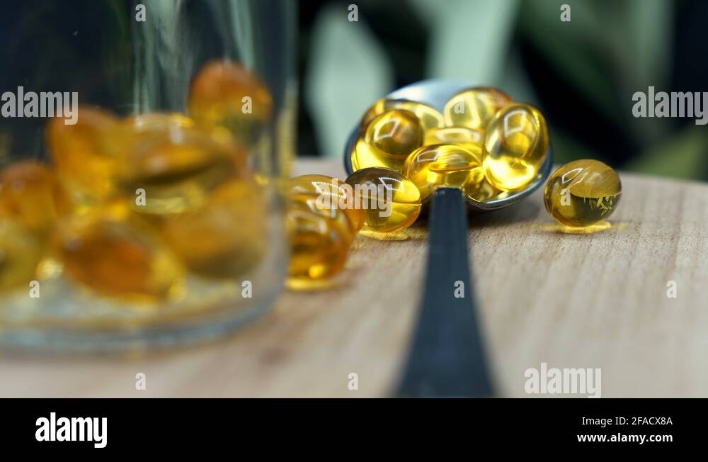 Omega 3 vitamins and minerals Stock Videos & Footage HD and 4K Video