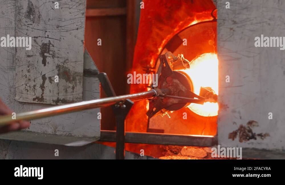 Glass furnace worker Stock Videos & Footage HD and 4K Video Clips Alamy