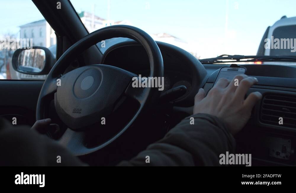 Car navigator smartphone Stock Videos & Footage HD and 4K Video Clips