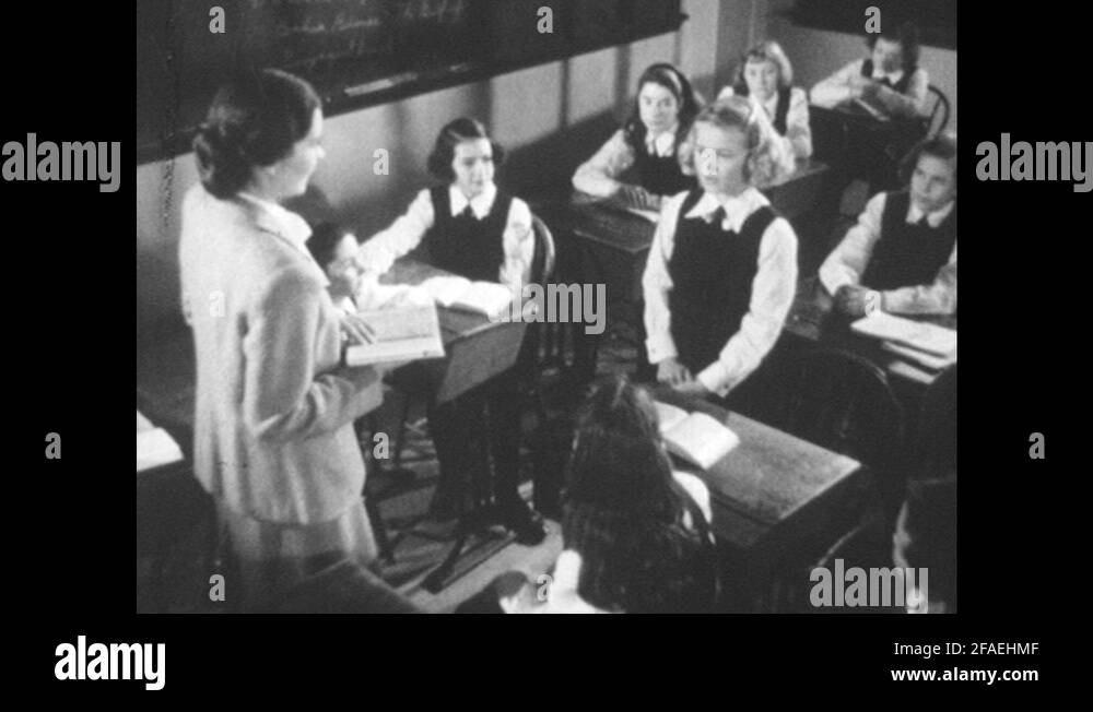 Vintage school girl uniform Stock Videos & Footage - HD and 4K Video ...
