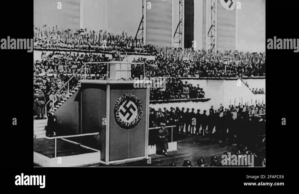 Adolf hitler gives speech Stock Videos & Footage - HD and 4K Video ...