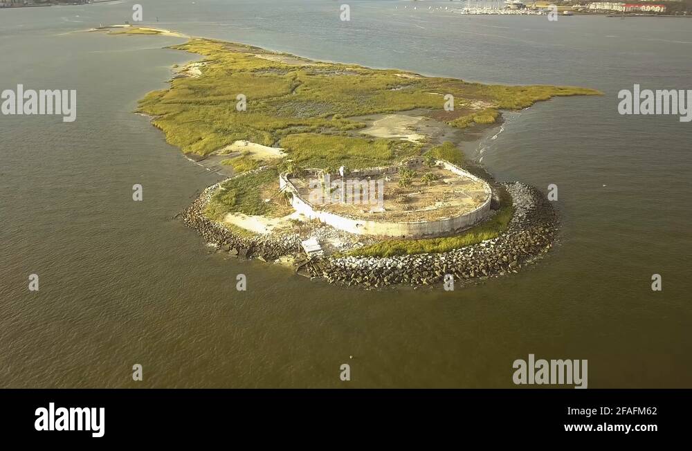 Charleston south carolina fort sumter national monument Stock Videos