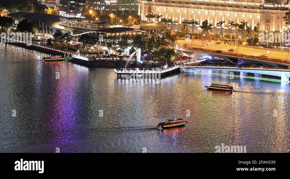 Singapore harbor cruise Stock Videos & Footage HD and 4K Video Clips