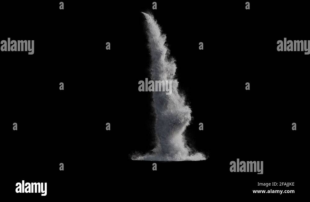waterfall texture seamless loop, 4k, isolated on black with alpha, foam ...