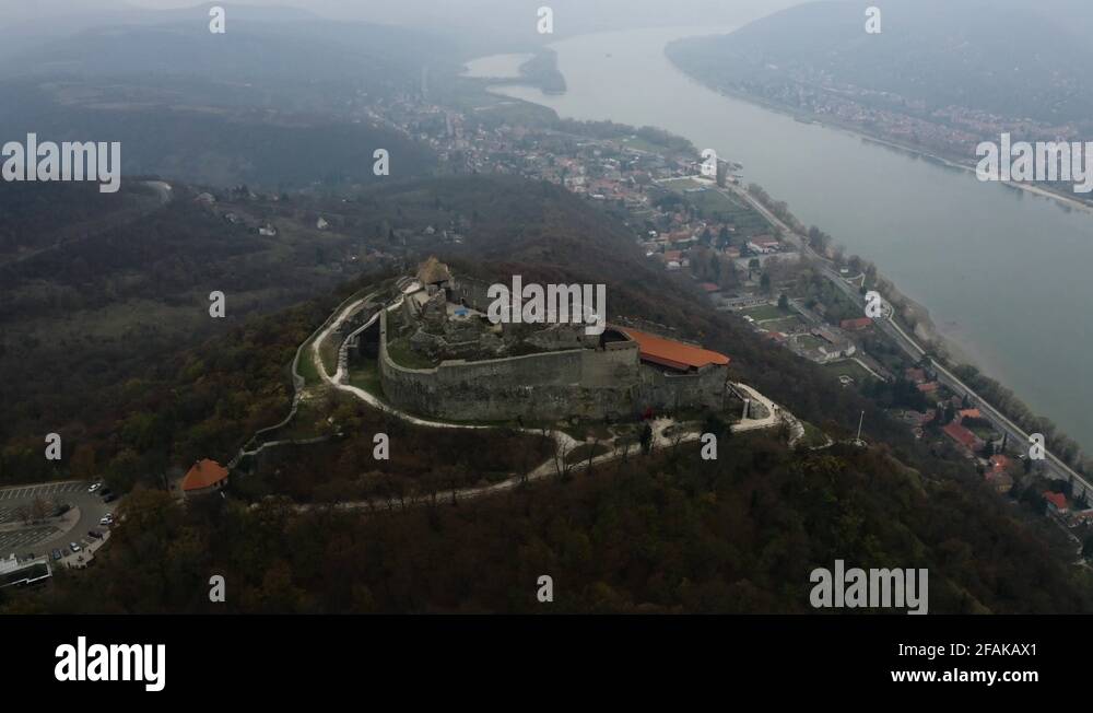 Castle ruins visegrad hungary Stock Videos & Footage HD and 4K Video