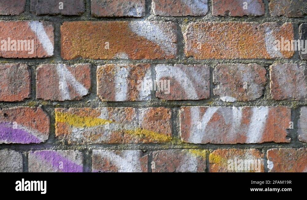 Cement painted wall with texture Stock Videos & Footage HD and 4K