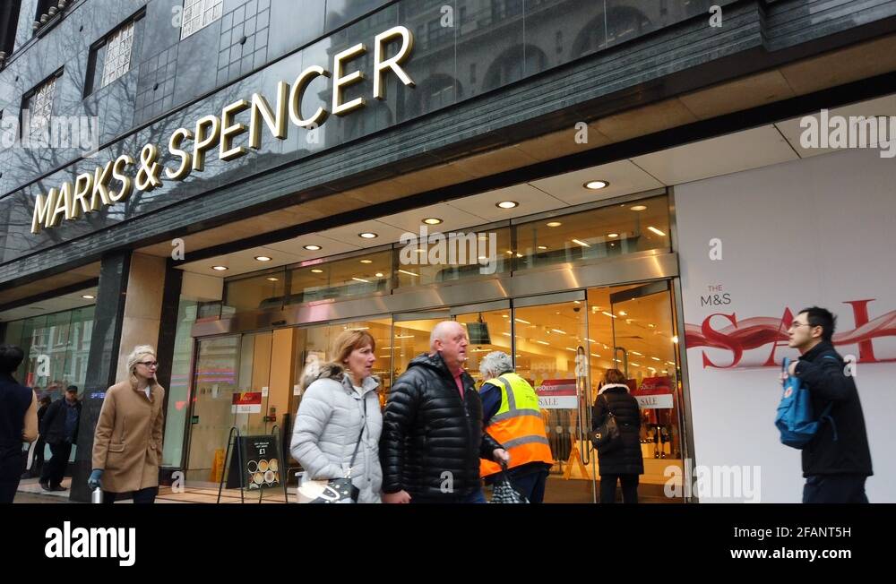 At its flagship oxford street store in london Stock Videos & Footage