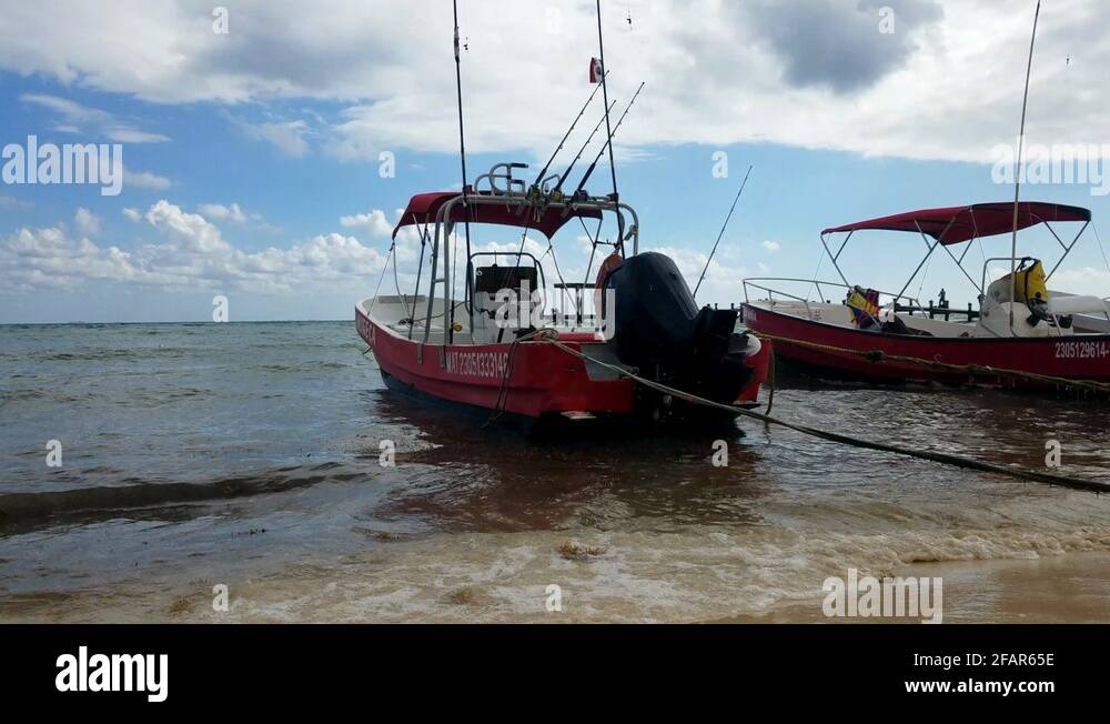 Fishing boats on crash boat beach Stock Videos & Footage HD and 4K Video Clips Alamy