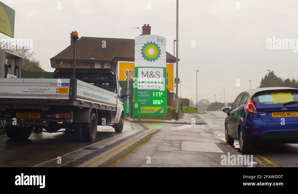 Bp gasoline advertising sign Stock Videos & Footage HD and 4K Video