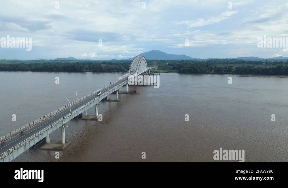 Pak Kasih Bridge - Tayan - Indonesia The Longest Bridge In Kalimantan ...