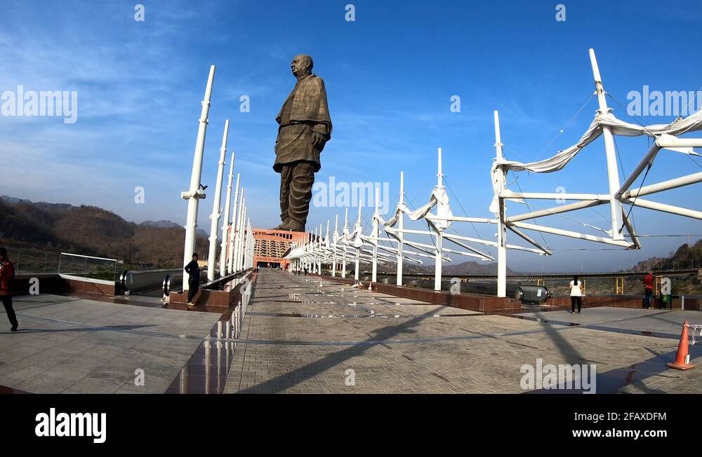 THIS the videos of STATUE OF UNITY, The world tallest statue located in