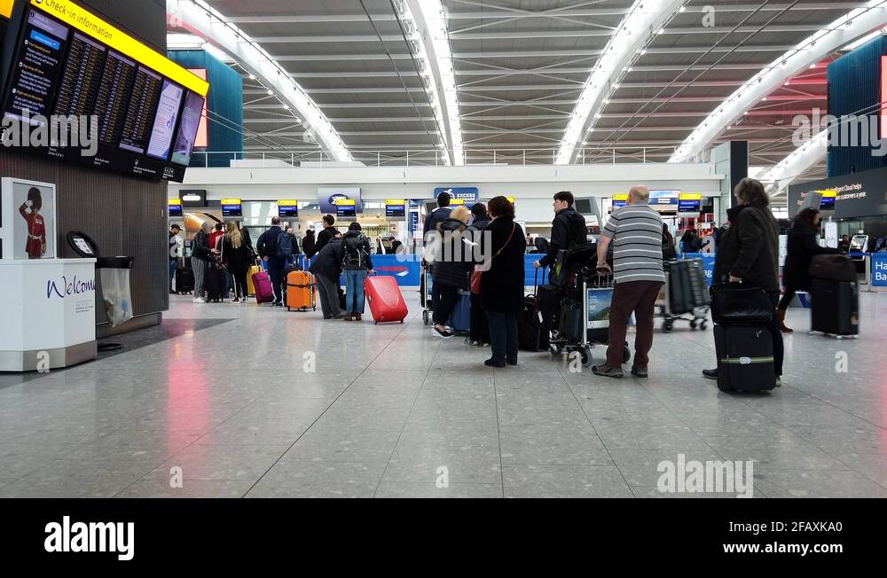 Heathrow Airport Queue Stock Videos & Footage - Hd And 4k Video Clips 