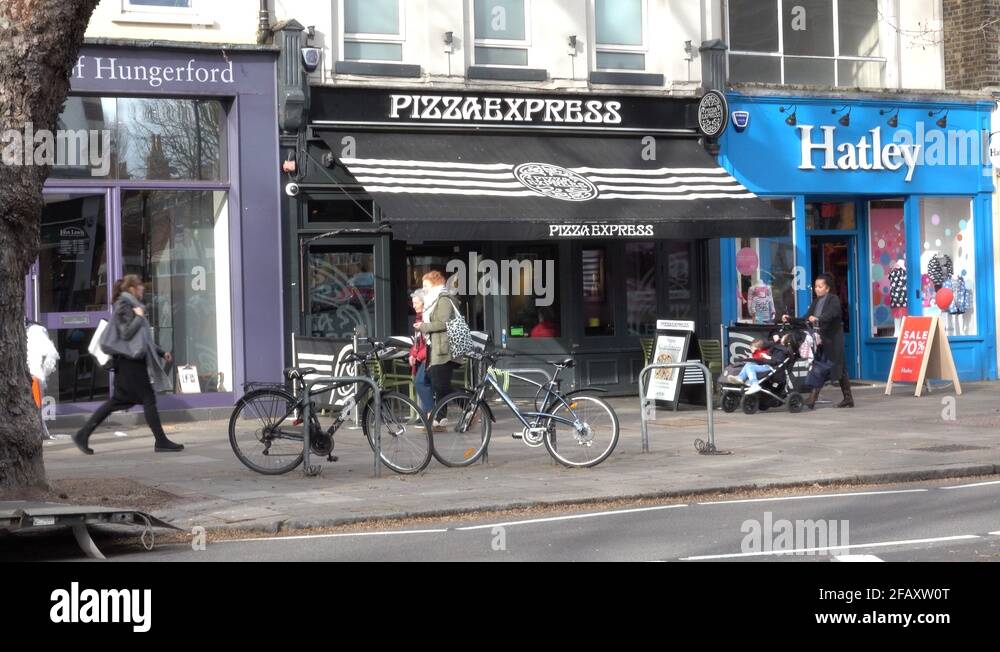 Pizza express restaurant Stock Videos & Footage HD and 4K Video Clips