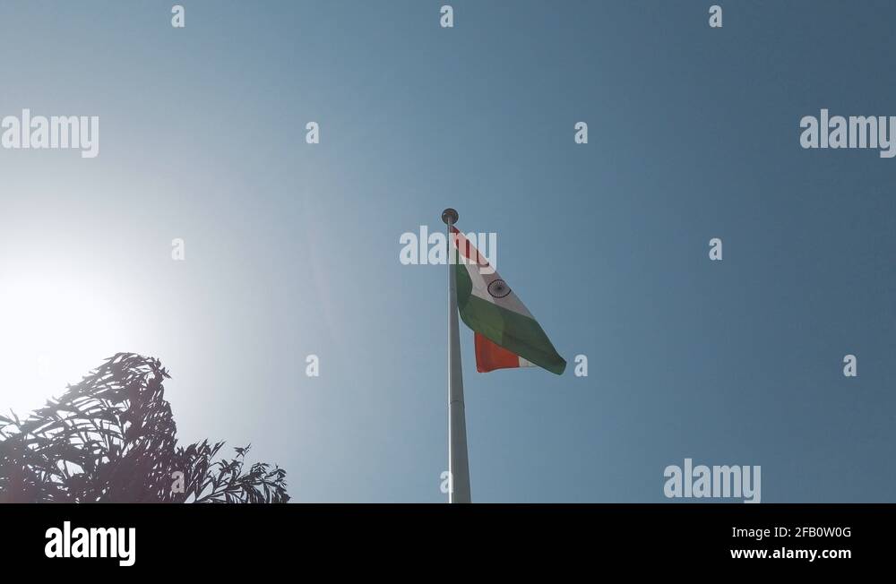 Flying indian flag Stock Videos & Footage - HD and 4K Video Clips - Alamy