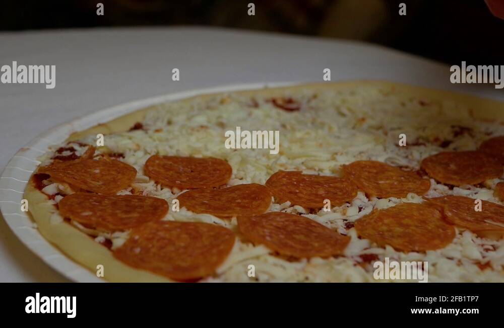 Pizza pepperonis Stock Videos & Footage HD and 4K Video Clips Alamy