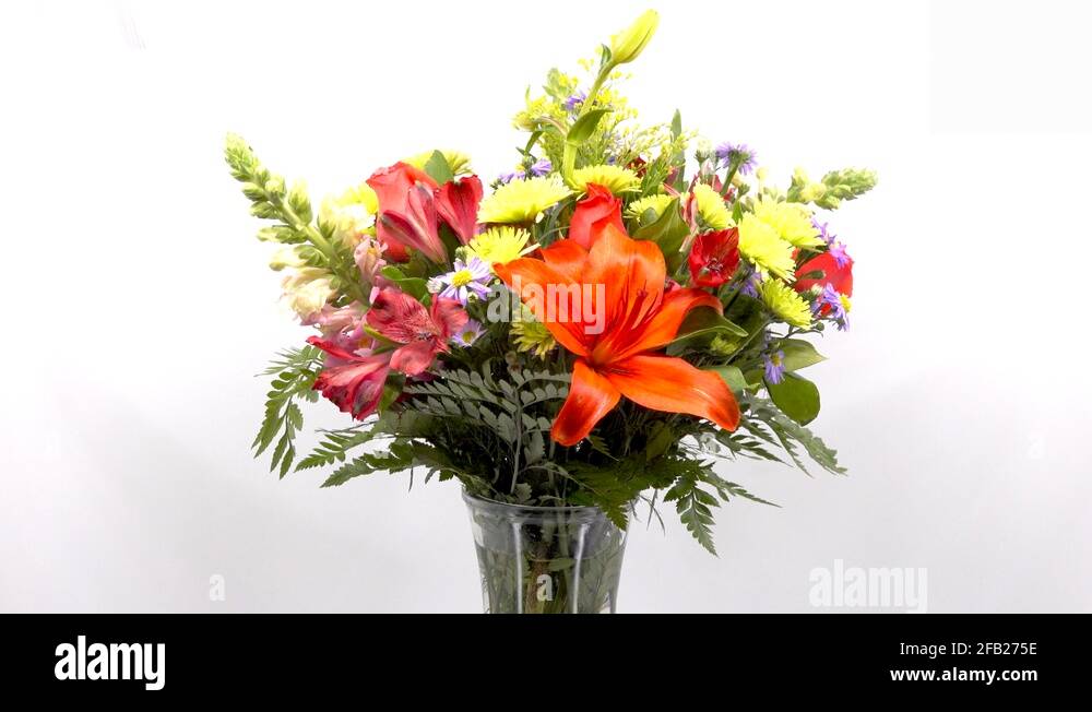 Flower 360 Rotation Flower bouquet vase Stock Videos & Footage - HD and 4K Video Clips - Alamy