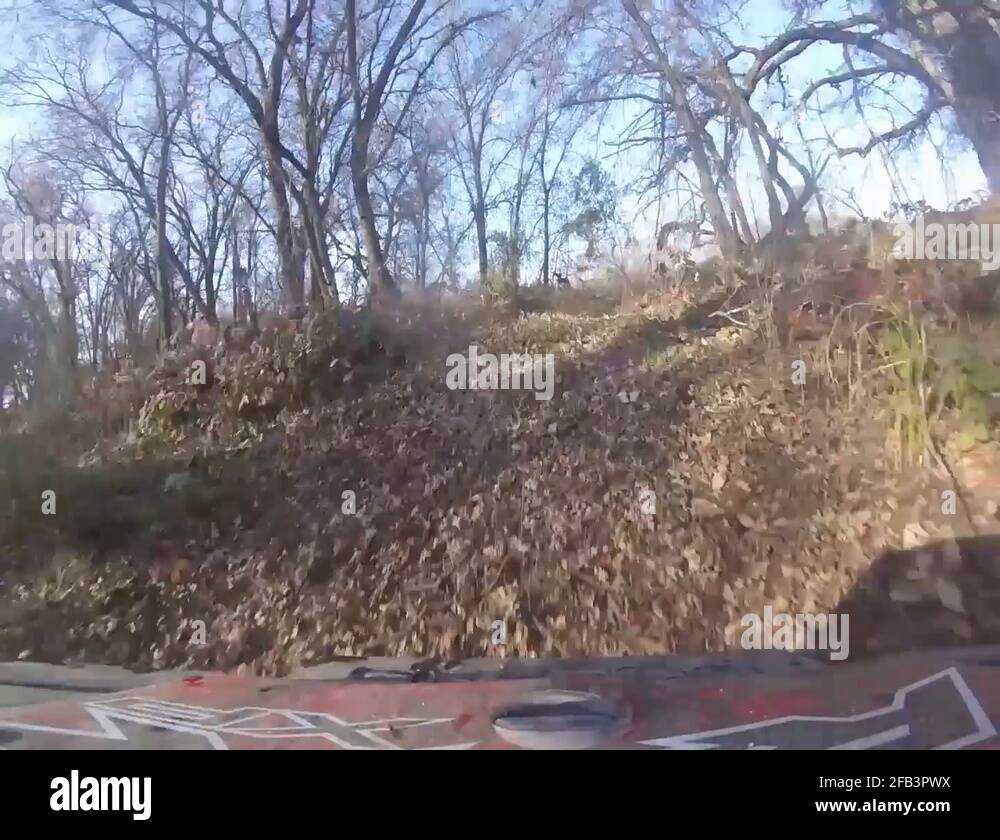9th Security Forces Squadron in UTV during perimeter patrols at Beale