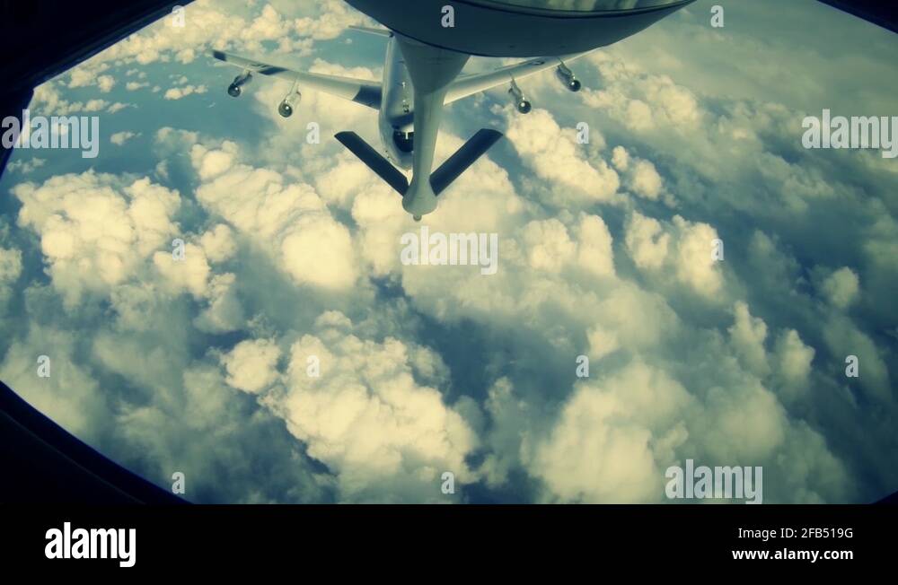 909th Air Refueling Squadron conduct boom operator 2013 Stock Video