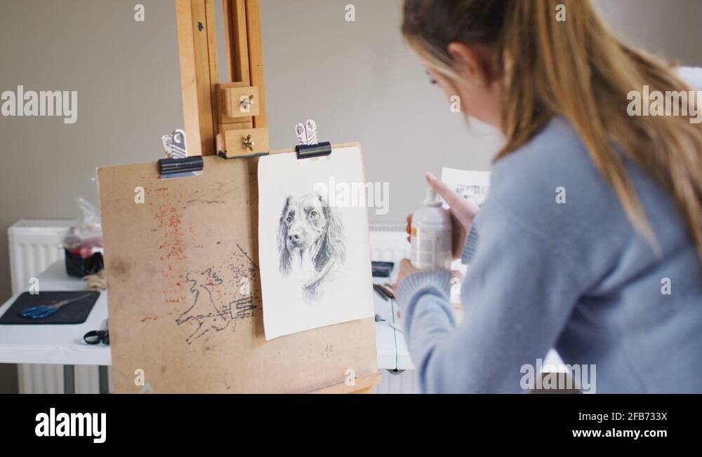 Fixative art Stock Videos & Footage HD and 4K Video Clips Alamy