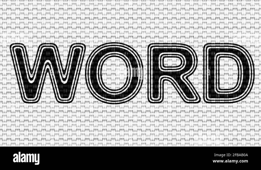 Decorative word poster Stock Videos & Footage HD and 4K Video Clips