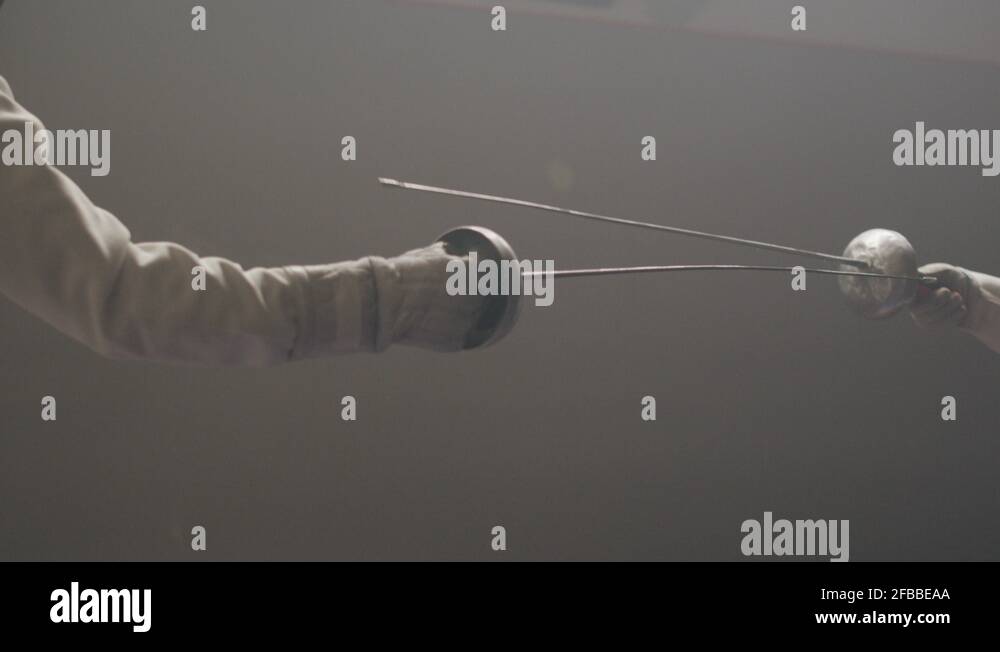 Fencing foils and a fencing mask Stock Videos & Footage HD and 4K