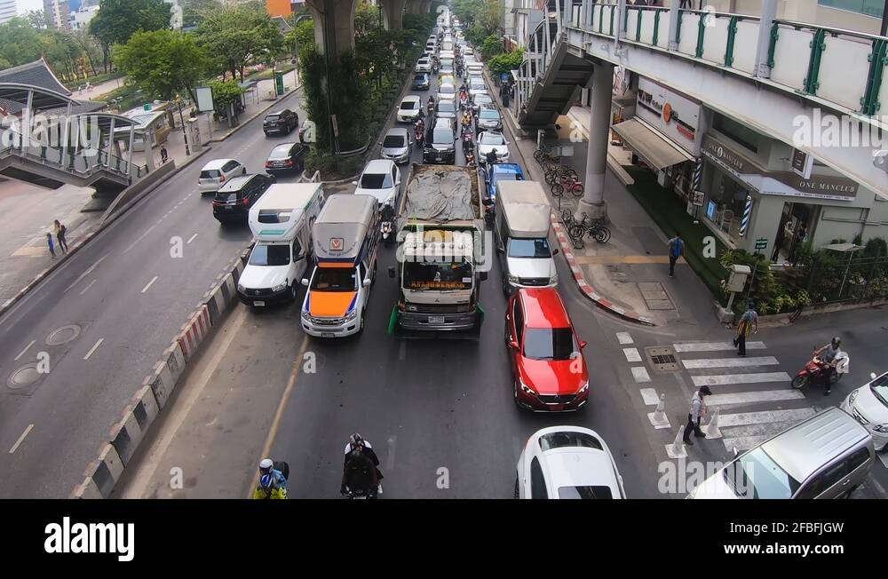Traffic jam along sukhumvit road Stock Videos & Footage - HD and 4K ...