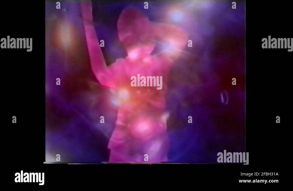 Intro animation dvd master ad silhouettes vhs old archival footage Stock Video Footage Alamy