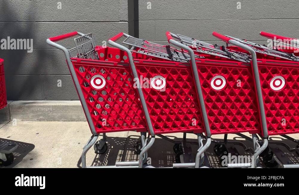 Target shopping carts Stock Videos & Footage HD and 4K Video Clips