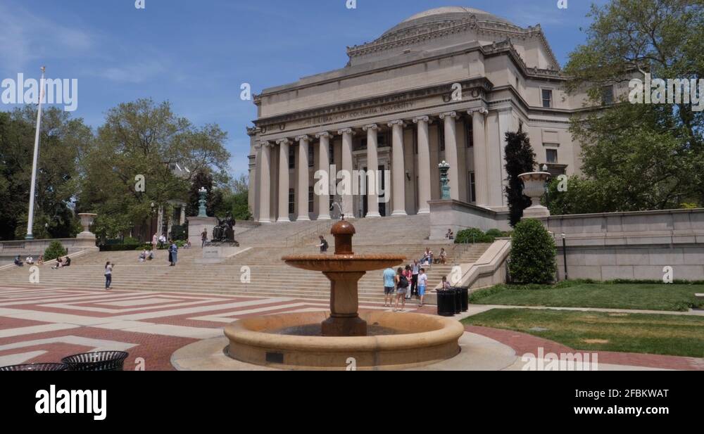 Columbia university library statue Stock Videos & Footage HD and 4K