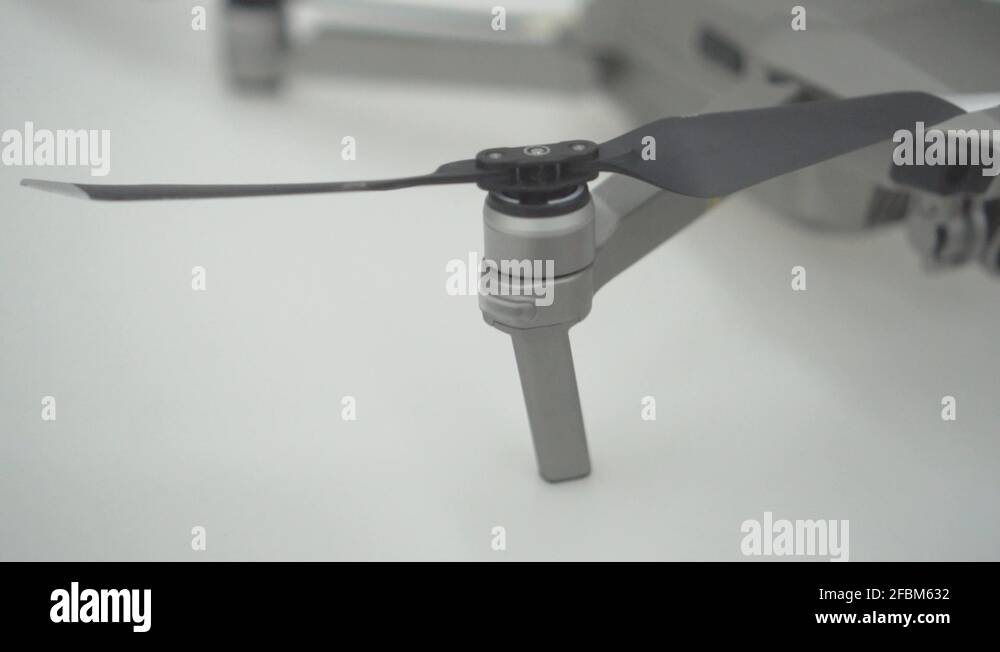 Slow motion start up of DJI mavic pro platinum drone rotors Stock Video  Footage - Alamy