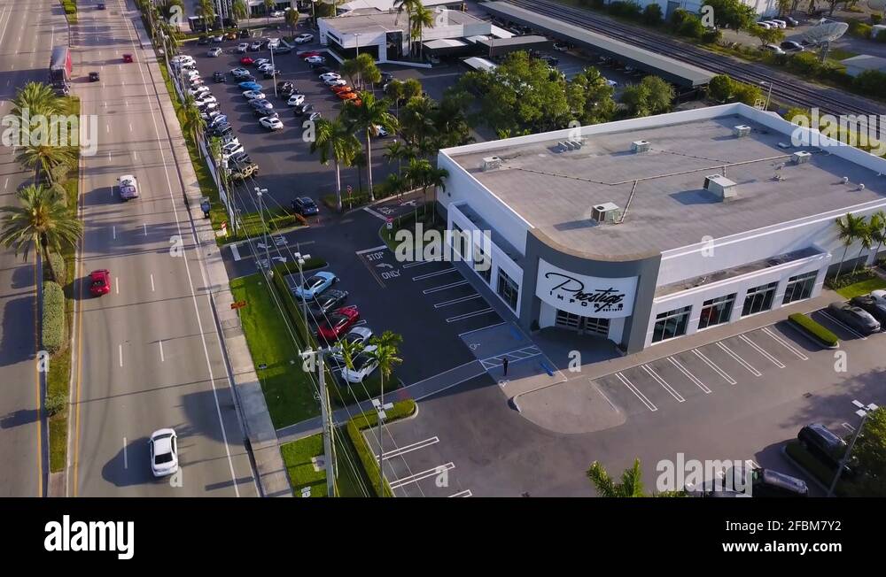 Miami and Prestige Imports luxury car dealership in Miami