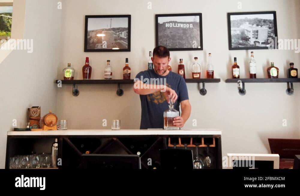 Man behind bar in house Stock Videos & Footage - HD and 4K Video Clips ...