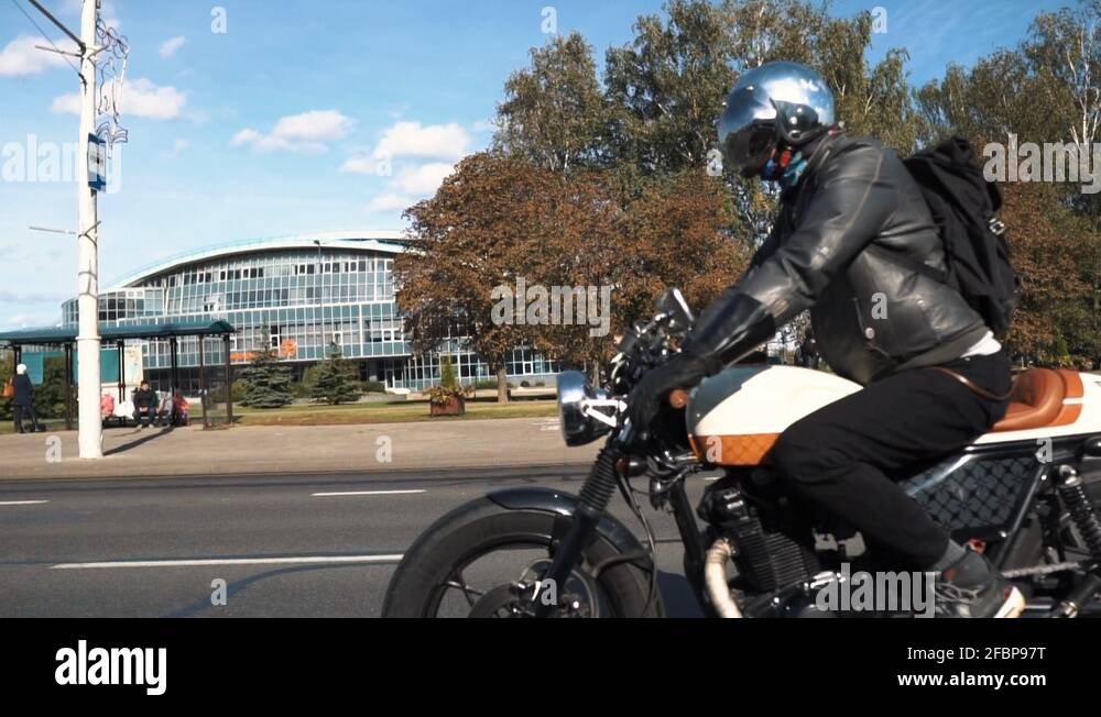 Cafe racer bike Stock Videos & Footage - HD and 4K Video Clips - Alamy