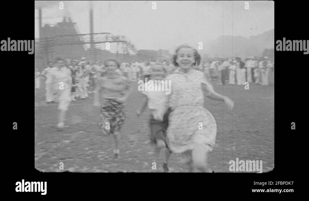 1940s children in sport Stock Videos & Footage HD and 4K Video Clips