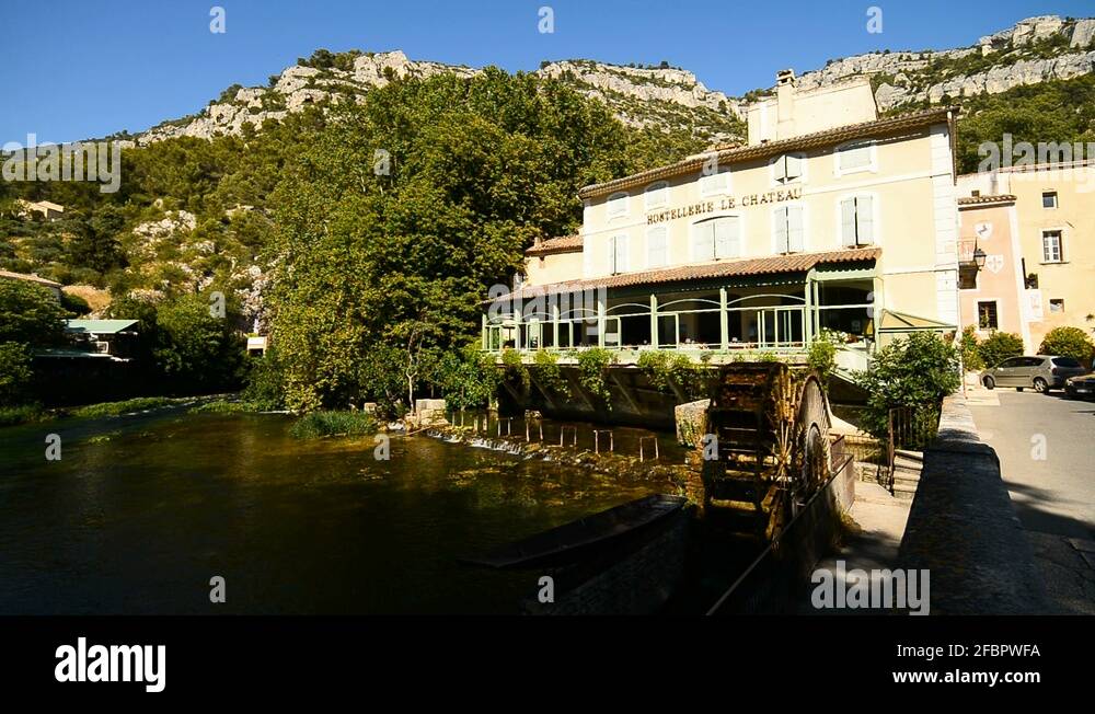 Fontaine de vaucluse provence Stock Videos & Footage HD and 4K Video