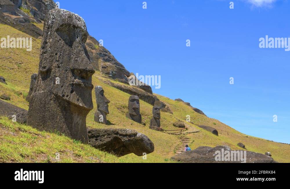 Moai statues tourist Stock Videos & Footage - HD and 4K Video Clips - Alamy