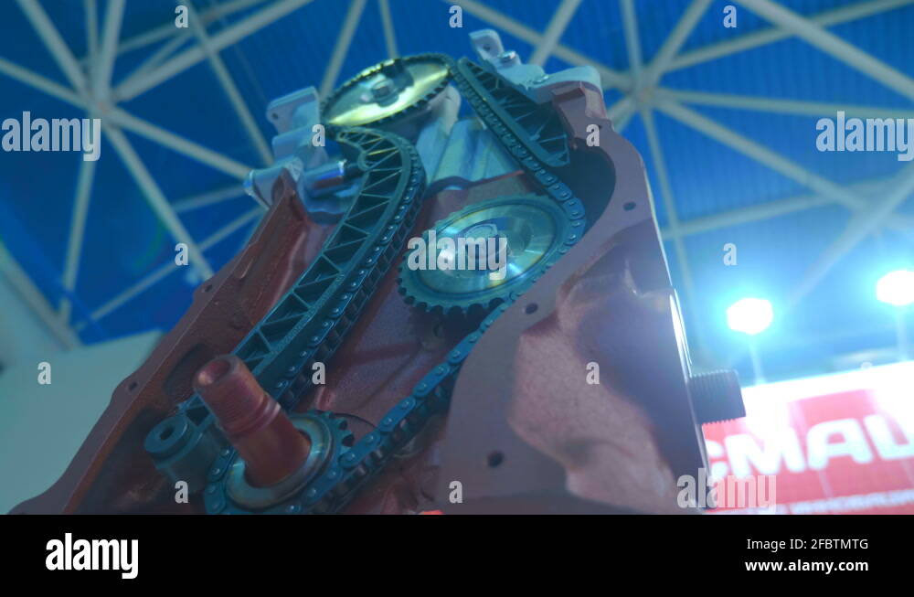 The structure of the gas distribution mechanism of internal combustion